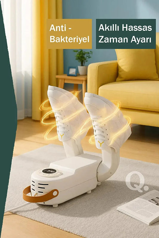 Zaman Ayarlı Ayakkabı Kurutucu Ve Koku Giderici
